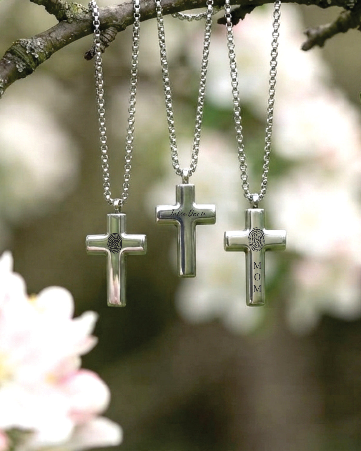 Cara Keepsakes Stainless Steel Stainless Steel Cross Urn
