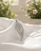 Cara Keepsakes Silver Pendant Urns Silver Guardian Angel Pendant Urn