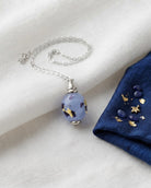 Cara Keepsakes Murano Glass Pendant Urns Murano Glass Pendant - 'Ocean Mist' Olive