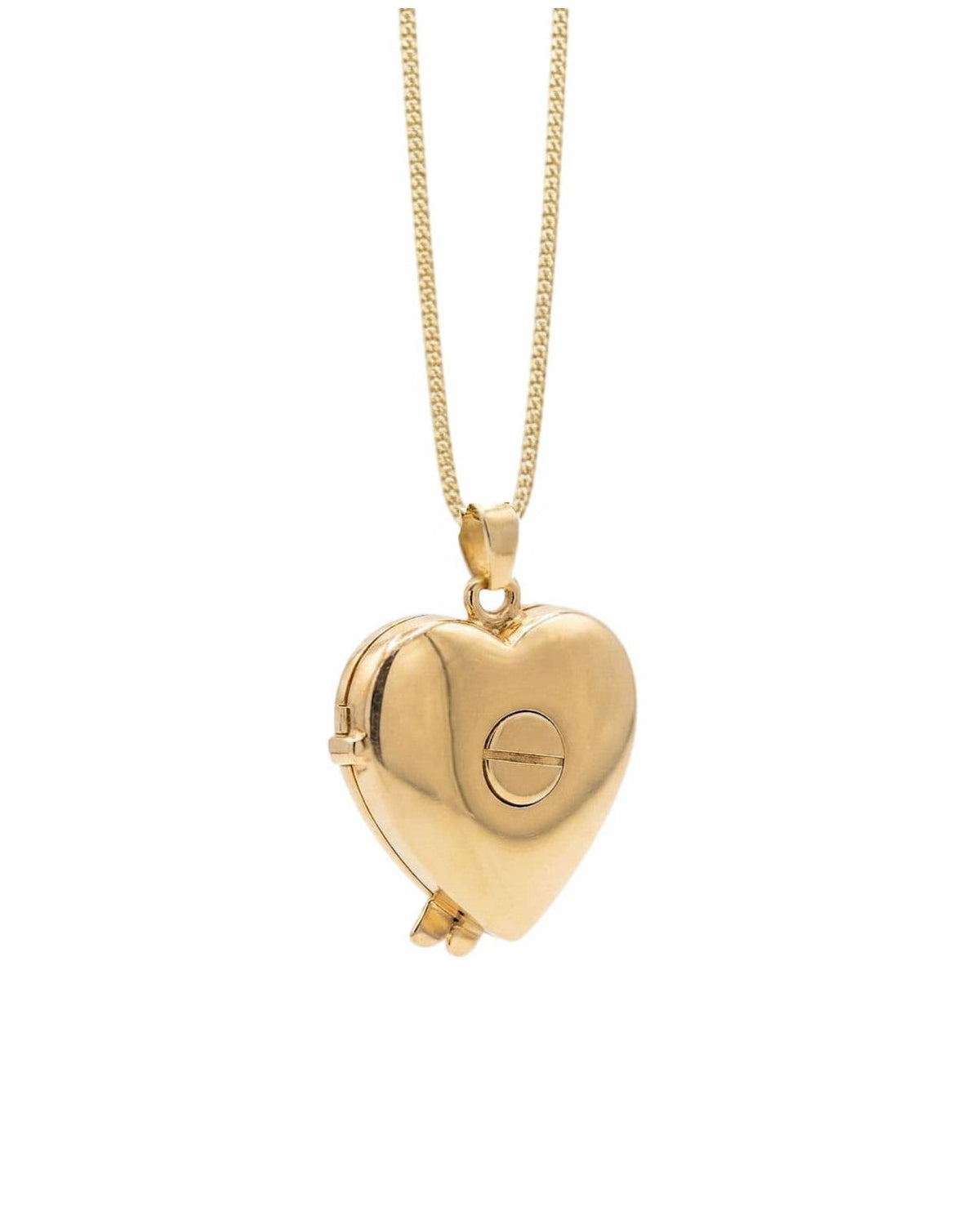 Cara Keepsakes Gold Locket Urns Gold Angel Wing Locket Urn (14K)