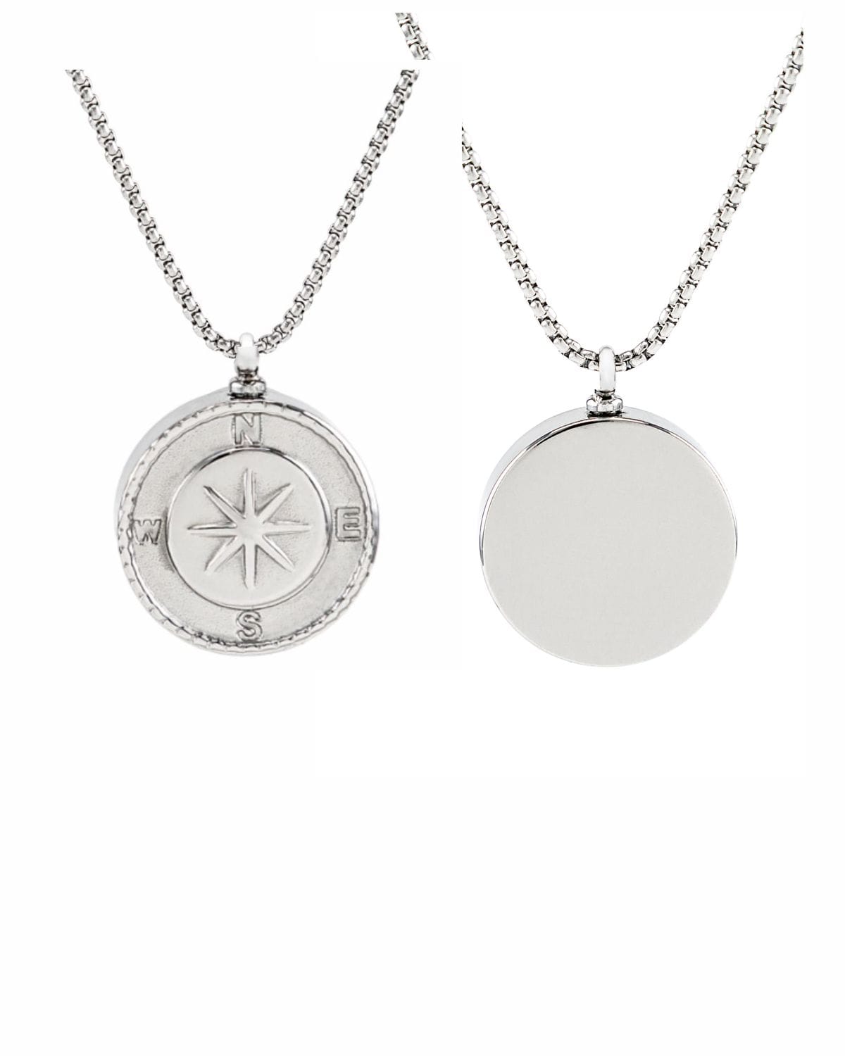Cara Keepsakes Stainless Steel Large Large Stainless Steel Compass Urn