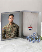 Cara Keepsakes Murano Glass Heart Urns Murano Glass Heart Urn - 'Freedom's Dream'