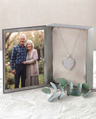 Cara Keepsakes Silver Locket Urns Eternal Light Locket Urn