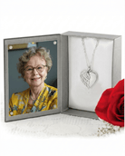 Cara Keepsakes Stainless Steel Stainless Steel Angel Wing Urn