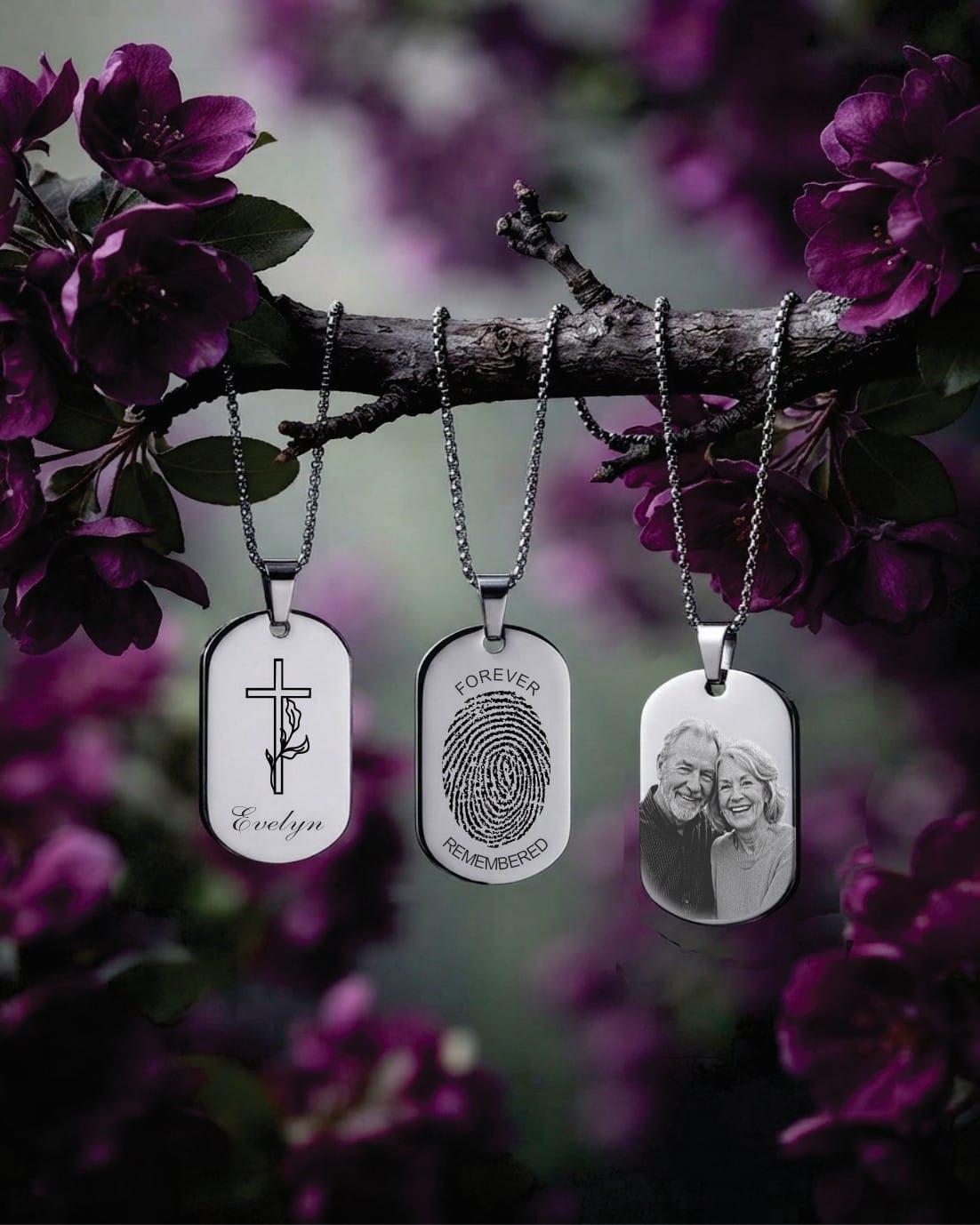 Cara Keepsakes Stainless Steel Stainless Steel Tag Urn