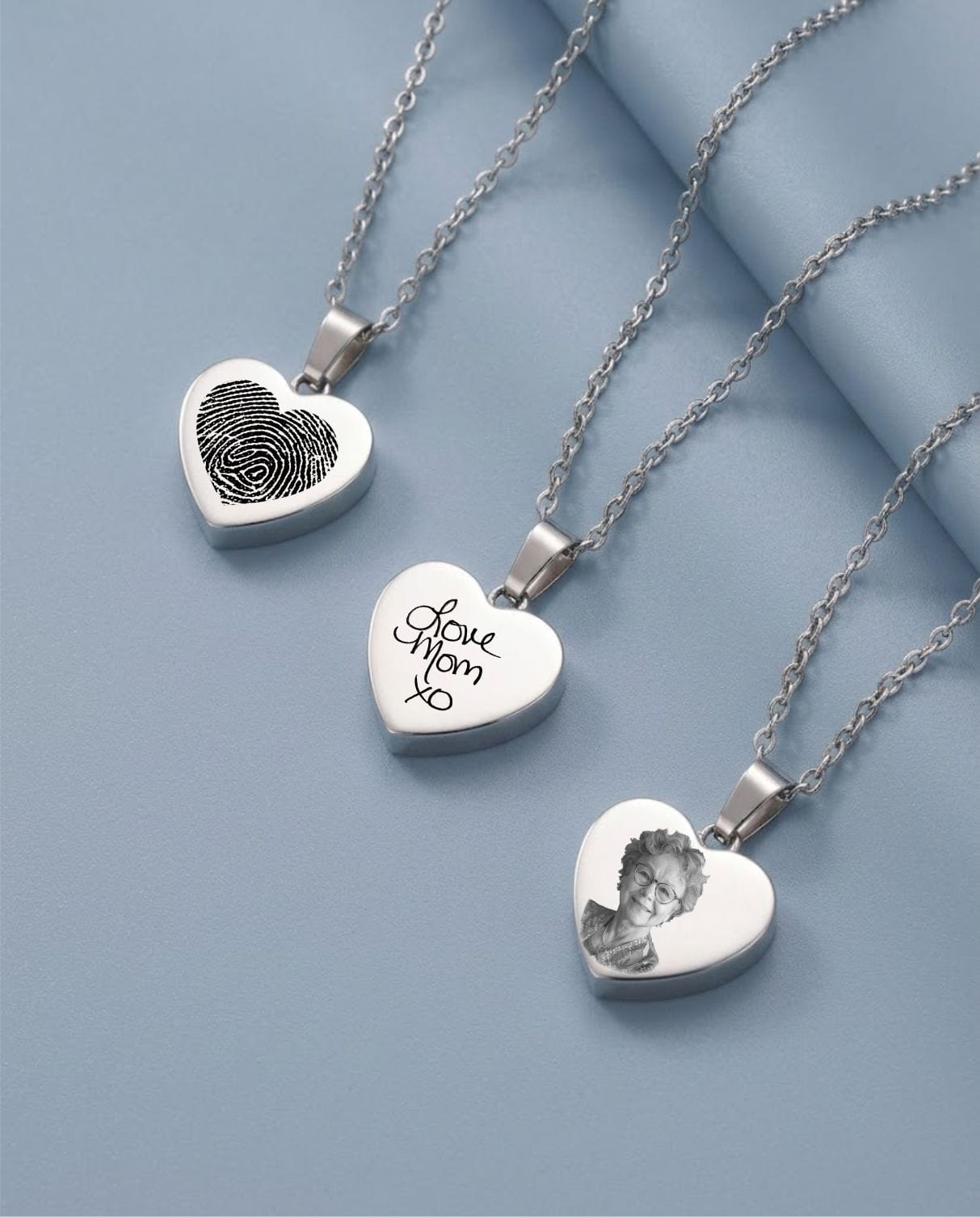 Cara Keepsakes Stainless Steel Stainless Steel Heart Pendant Urn