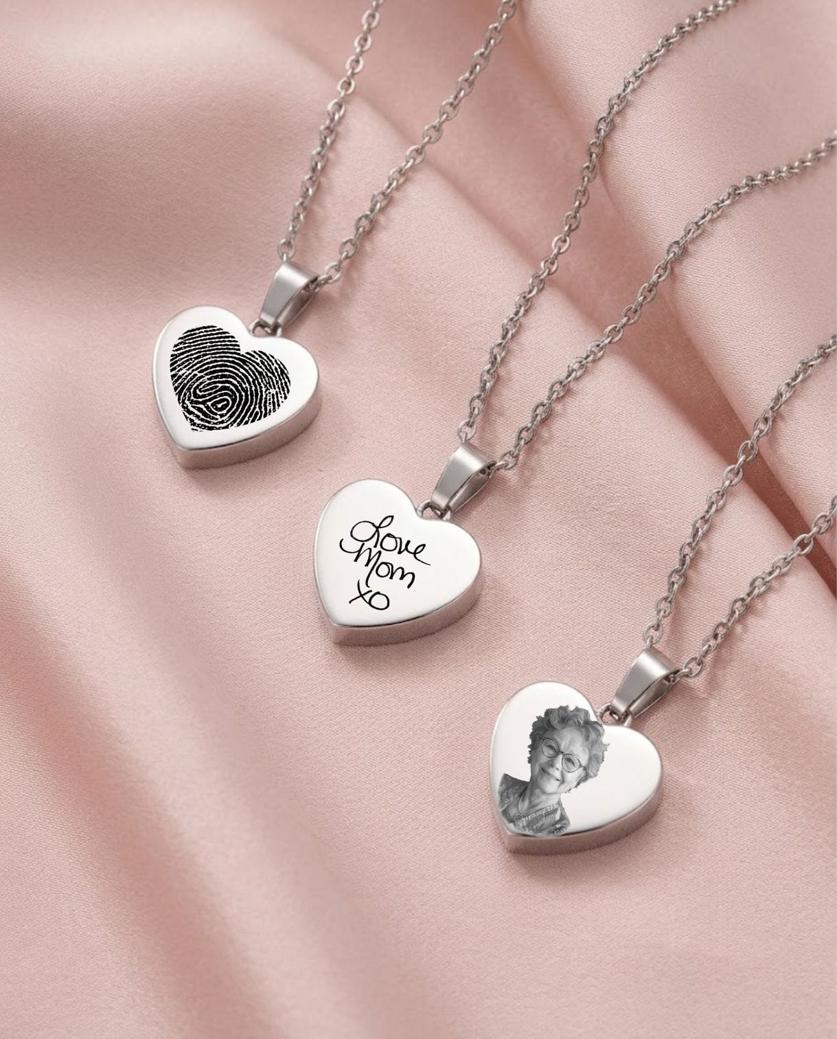 Cara Keepsakes Stainless Steel Stainless Steel Heart Pendant Urn