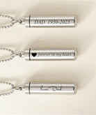 Cara Keepsakes Stainless Steel Stainless Steel Cylinder Urn