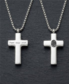 Cara Keepsakes Stainless Steel Stainless Steel Cross Pendant Urn