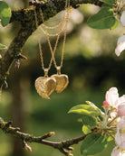 Cara Keepsakes Gold Pendant Urns Gold Angel Wing Pendant Urn (10K)