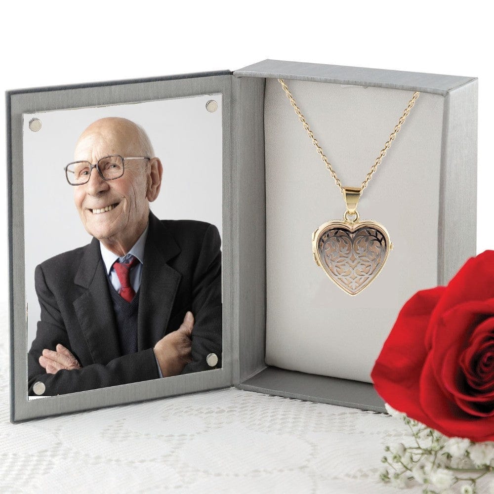 Cara Keepsakes Gold Locket Urns 'Heirloom' Locket Urn (10K)