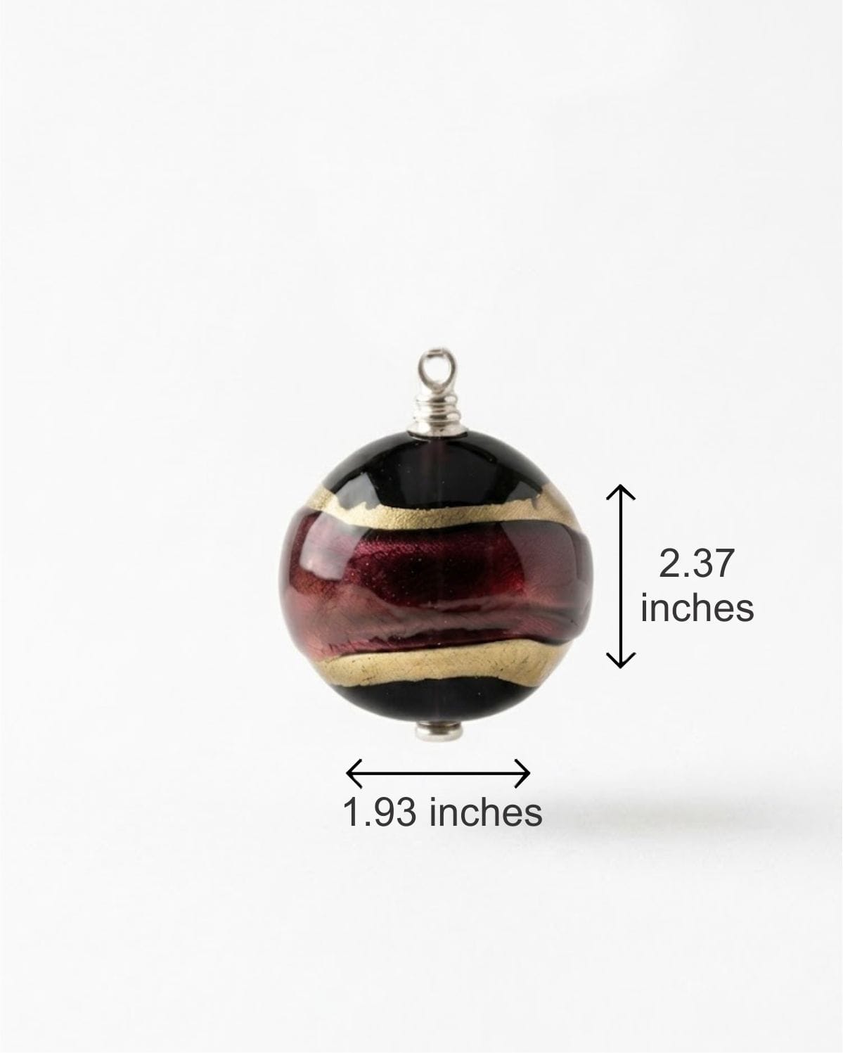 Cara Keepsakes Keepsake Urn Mini Urn with Glass Dome Keepsake Urn - "Gilded Dreams"