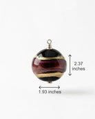 Cara Keepsakes Keepsake Urn Mini Urn with Glass Dome Keepsake Urn - "Gilded Dreams"