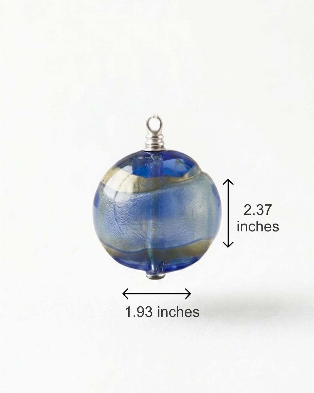 Cara Keepsakes Keepsake Urn Mini Urn with Glass Dome Keepsake Urn - "Serenity"
