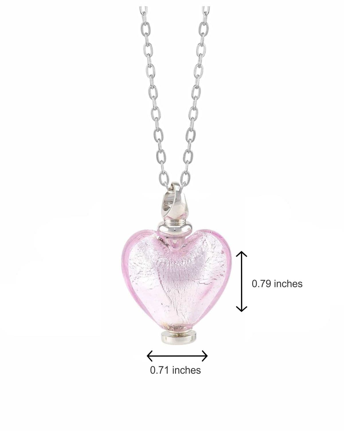 Cara Keepsakes Murano Glass Heart Urns Murano Glass Heart Urn - October