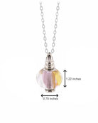 Cara Keepsakes Murano Glass Pendant Urns Murano Glass Pendant Urn - 'Loving Whispers' Bead