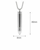 Cara Keepsakes Stainless Steel Stainless Steel Bullet Urn