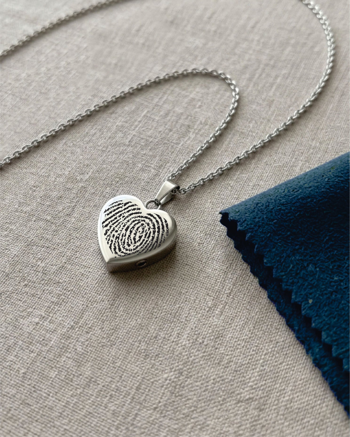 Cara Keepsakes Stainless Steel Stainless Steel Heart Pendant Urn