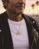 Cara Keepsakes Gold Pendant Urns Gold Motorcycle Pendant Urn (10K)