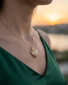 Cara Keepsakes Gold Locket Urns 'Heirloom' Locket Urn (10K)