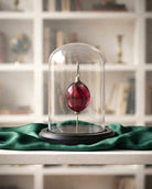 Cara Keepsakes Keepsake Urn Mini Urn with Glass Dome Keepsake Urn - "Beyond the Sunset"