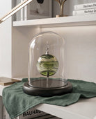Cara Keepsakes Keepsake Urn Mini Urn with Glass Dome Keepsake Urn - "In the Garden"