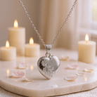 Cara Keepsakes Silver Pendant Urns 'Forget Me Not' Pendant Urn