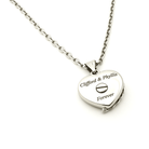 Cara Keepsakes Silver Pendant Urns Angel Wing Pendant Urn