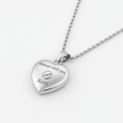 Cara Keepsakes Silver Pendant Urns 'Forget Me Not' Pendant Urn