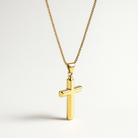 Cara Keepsakes Gold Pendant Urns Gold Cross Pendant Urn (10K)