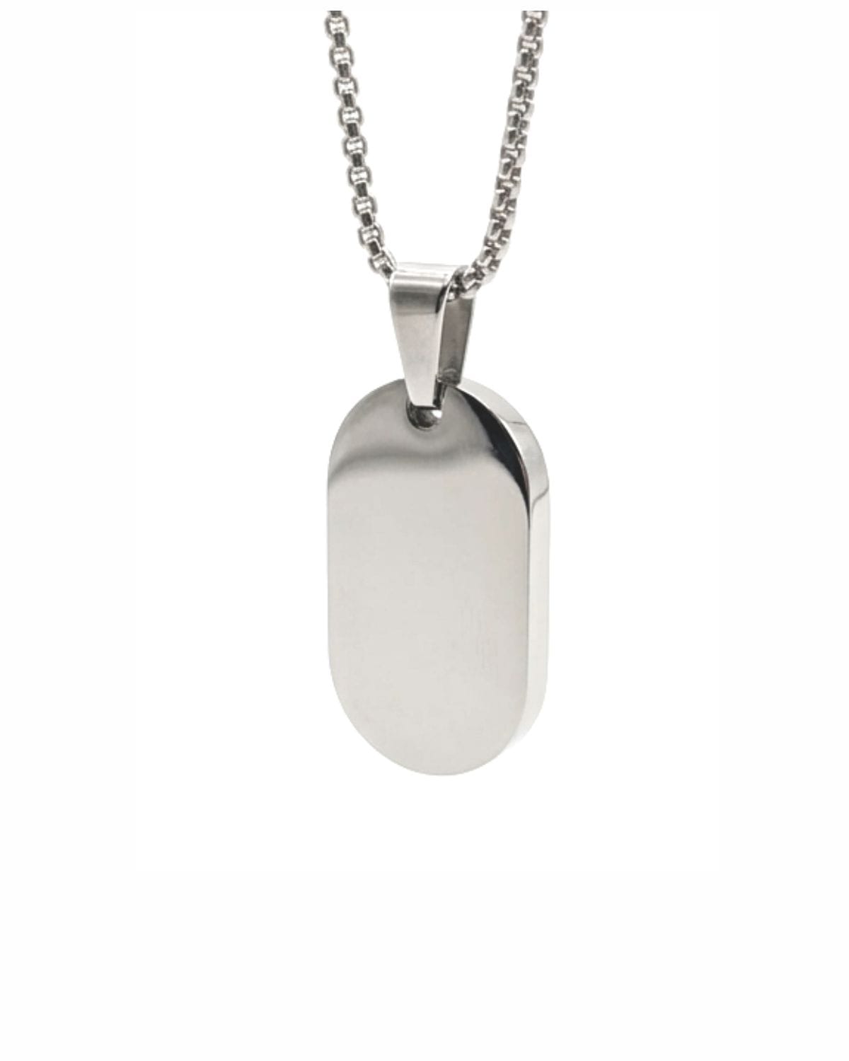 Cara Keepsakes Stainless Steel Stainless Steel Tag Pendant Urn