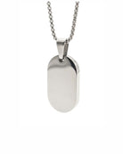 Cara Keepsakes Stainless Steel Stainless Steel Tag Pendant Urn