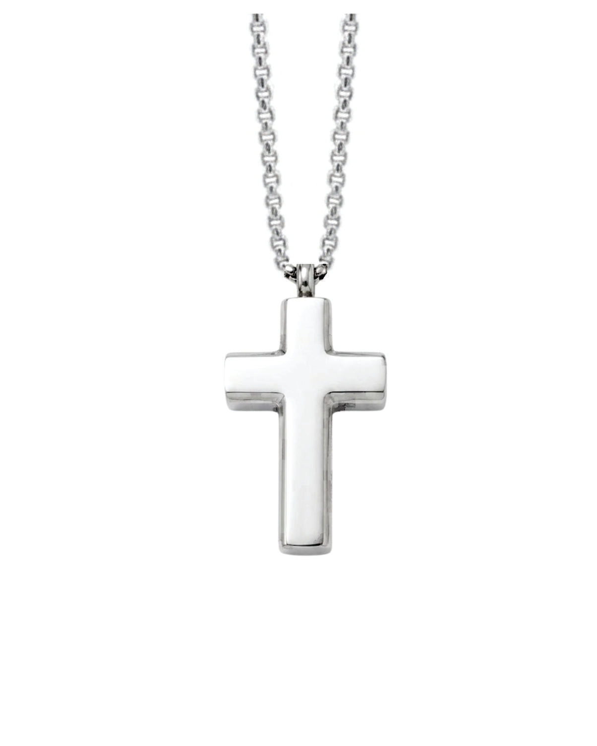 Cara Keepsakes Stainless Steel Stainless Steel Cross Pendant Urn