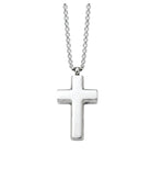 Cara Keepsakes Stainless Steel Stainless Steel Cross Pendant Urn