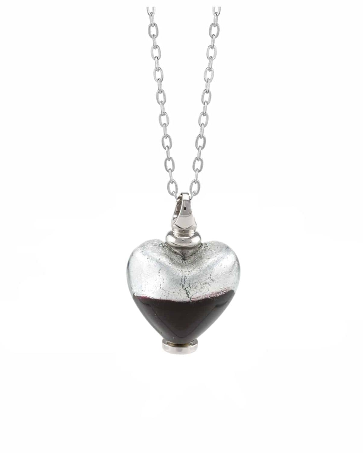 Cara Keepsakes Murano Glass Heart Urns Murano Glass Heart Urn - 'Eternal Promise'