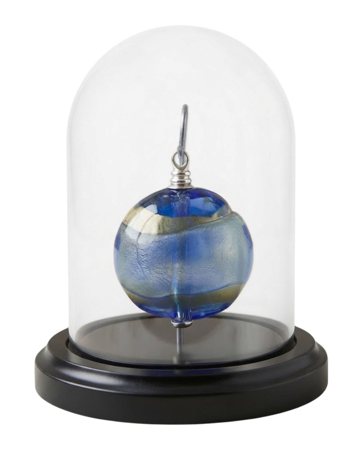Cara Keepsakes Keepsake Urn Mini Urn with Glass Dome Keepsake Urn - "Serenity"