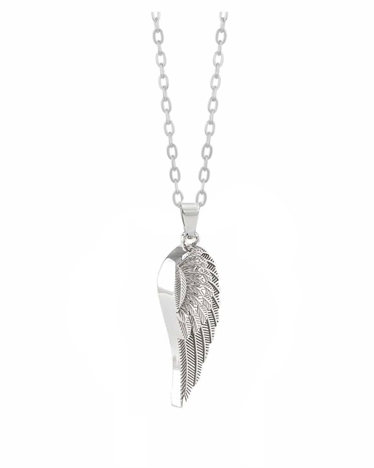 Cara Keepsakes Silver Pendant Urns Silver Guardian Angel Pendant Urn