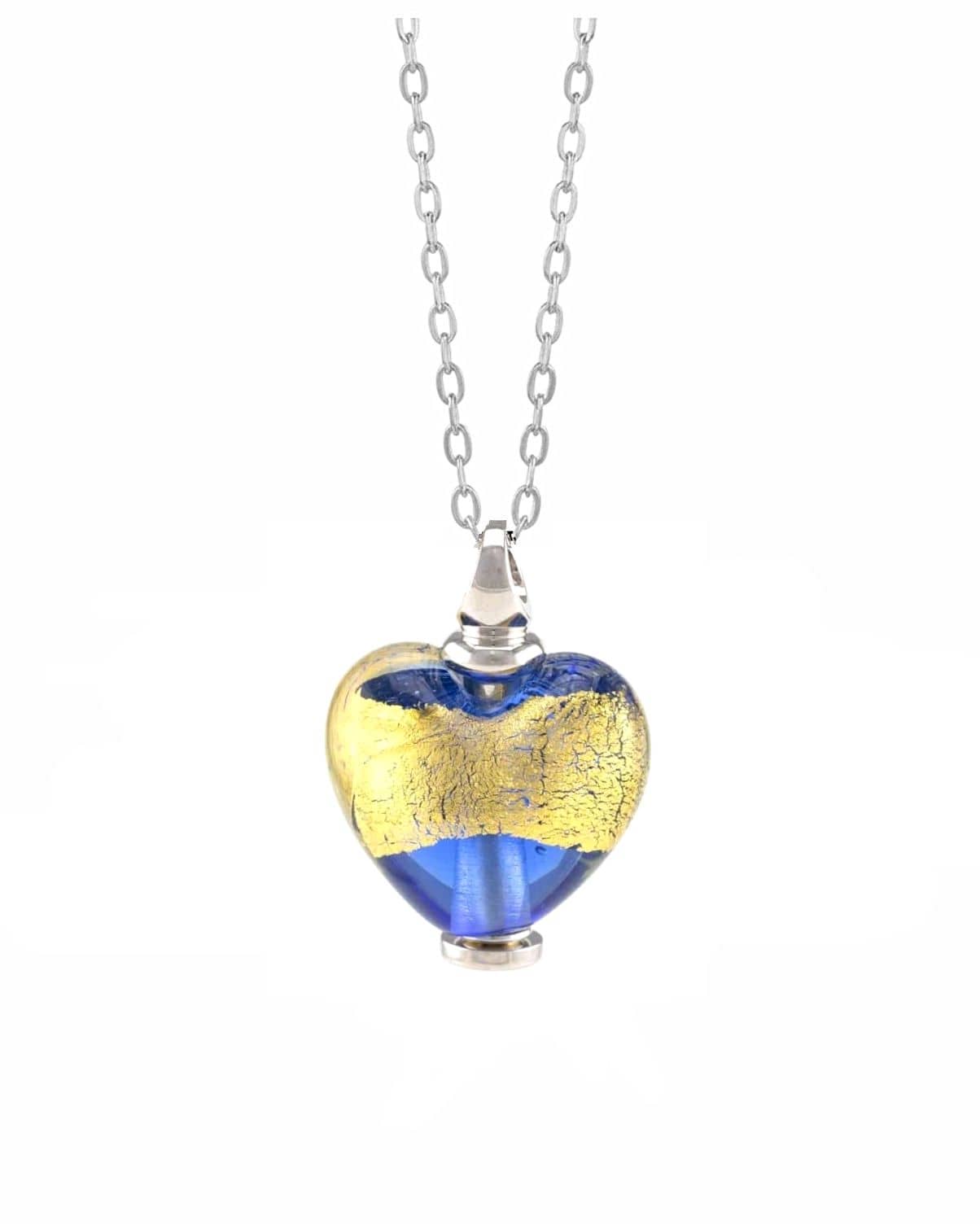 Cara Keepsakes Murano Glass Heart Urns Murano Glass Heart Urn - 'Wrapped in Glory'