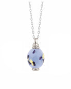 Cara Keepsakes Murano Glass Pendant Urns Murano Glass Pendant - 'Ocean Mist' Olive