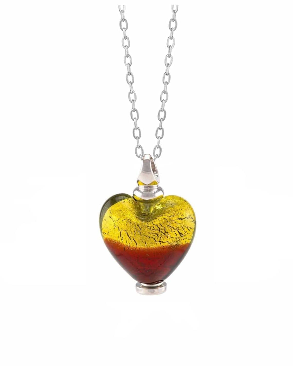 Cara Keepsakes Murano Glass Heart Urns Murano Glass Heart Urn - 'Guiding Light'