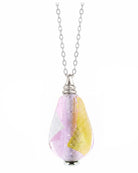 Cara Keepsakes Murano Glass Pendant Urns Murano Glass Pendant Urn - 'Loving Whispers' Drop