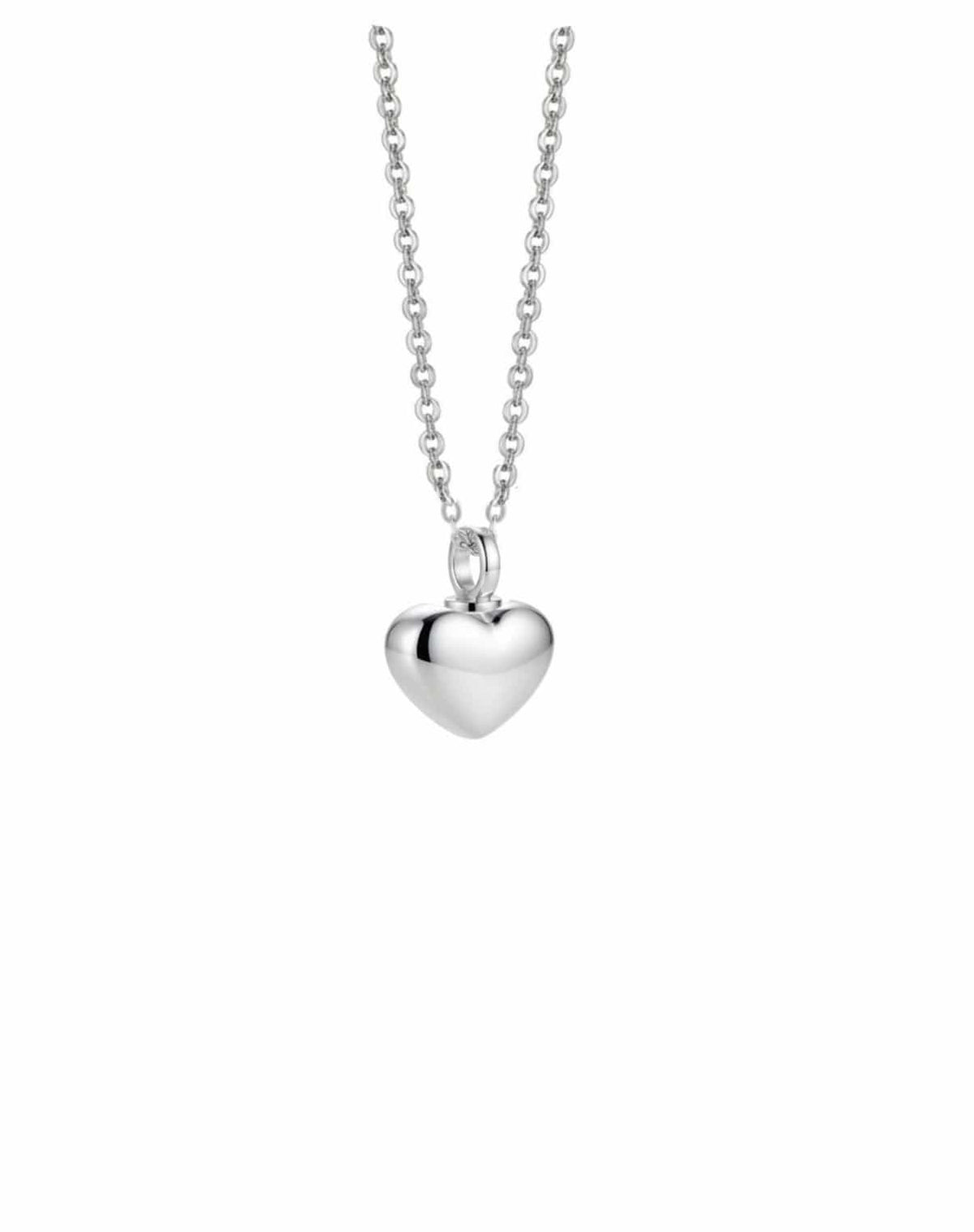 Cara Keepsakes Stainless Steel Stainless Steel Bubble Heart Urn
