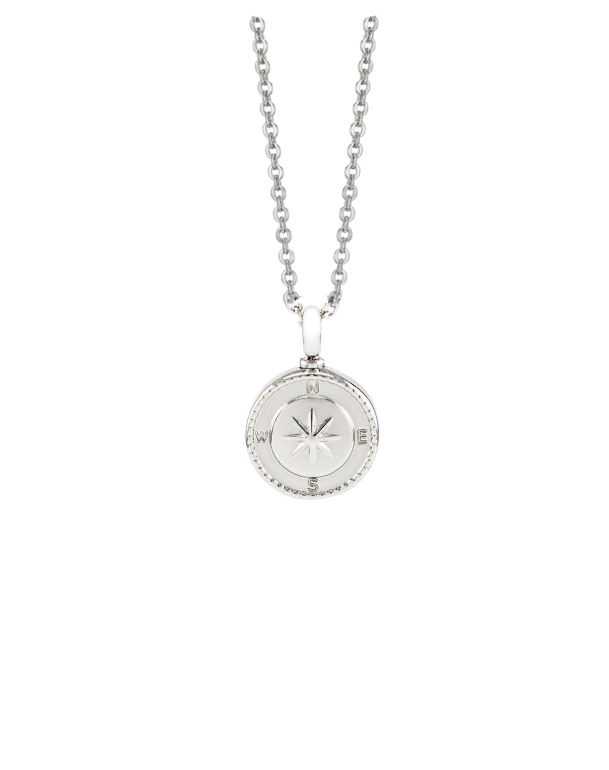 Cara Keepsakes Stainless Steel Small Stainless Steel Compass Urn