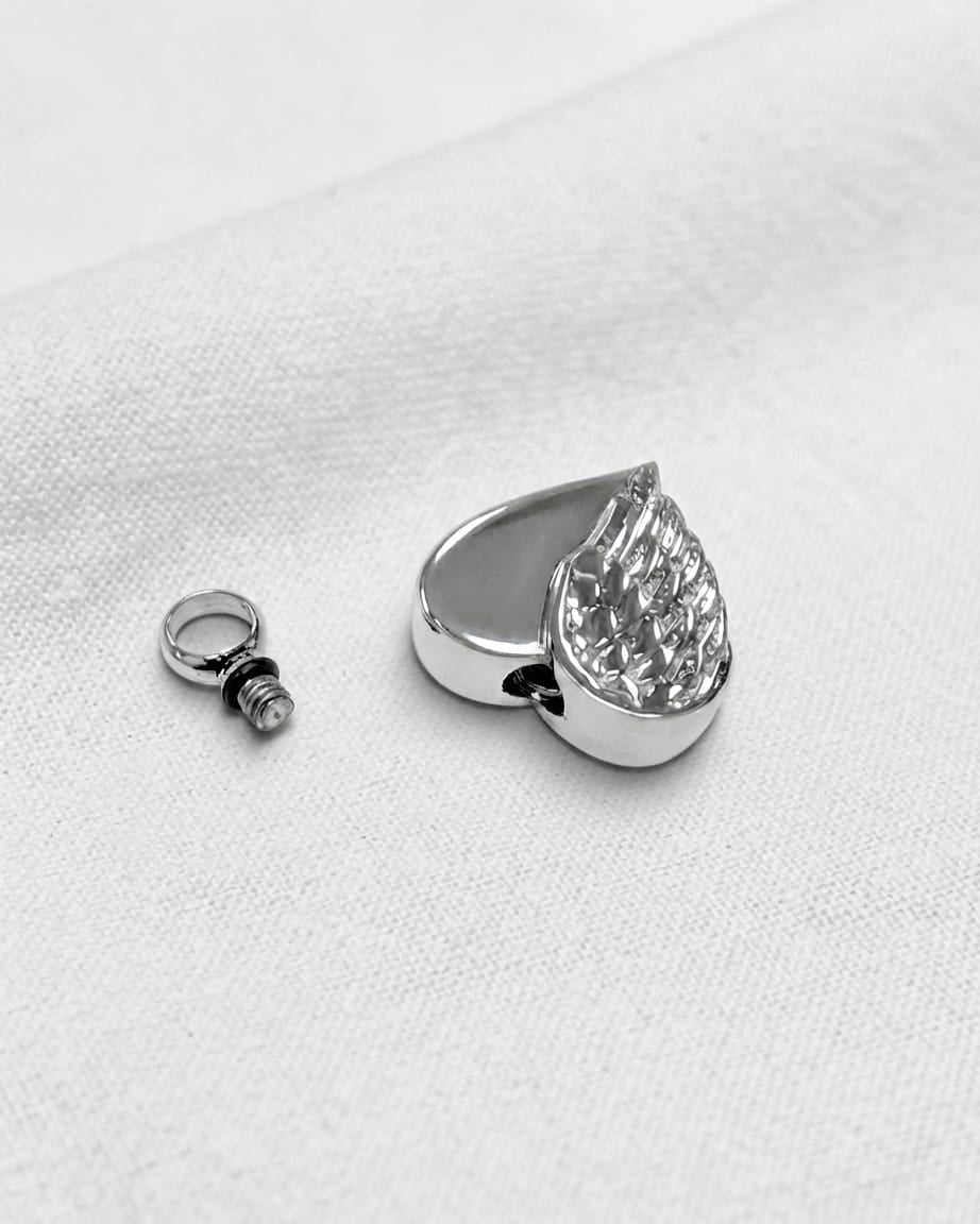 Cara Keepsakes Stainless Steel Stainless Steel Angel Wing Urn