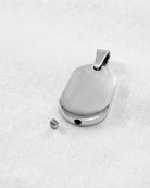 Cara Keepsakes Stainless Steel Stainless Steel Tag Pendant Urn