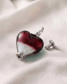 Cara Keepsakes Murano Glass Heart Urns Murano Glass Heart Urn - 'Joyful Hope'