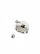 Cara Keepsakes Gold Locket Urns White Gold Filigree Heart Locket Urn (14K)