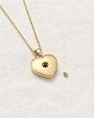 Cara Keepsakes Gold Pendant Urns 'Forget Me Not' Pendant Urn (10K)
