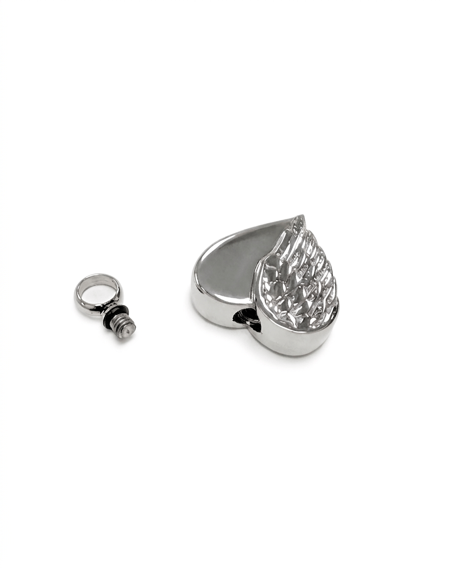 Cara Keepsakes Stainless Steel Stainless Steel Angel Wing Urn