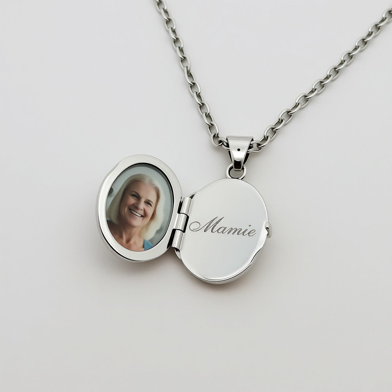Cara Keepsakes Silver Locket Urns Silver Filigree Oval Locket Urn